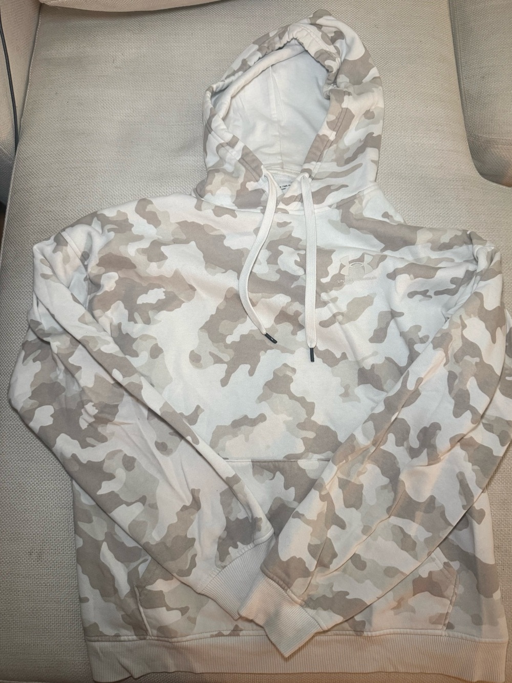 Men’s Under Armour Neutral Camouflage Hoodie - Size Large